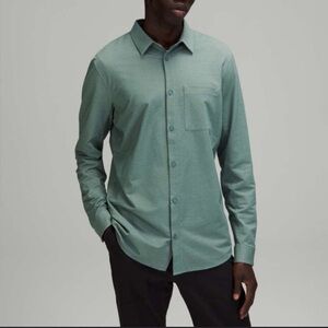 Lululemon Commission Oxford Green Men’s Dress Shirt